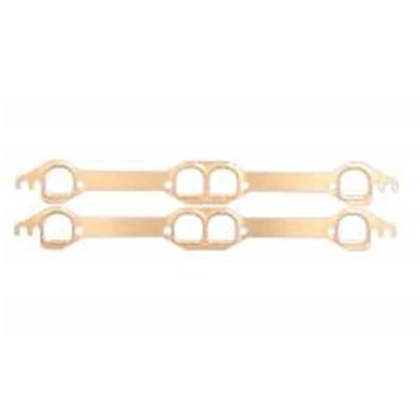 Green Arrow Equipment Copper Exhaust Gasket Set for Small Block Chevrolet LT1-LT4 GR3078296 - main